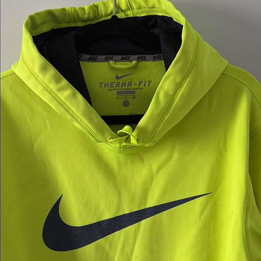 Nike Therma-Fit Neon Yellow Hoodie